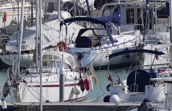 Itália Sicília Mar Mediterrâneo Marina Ragusa Província Ragusa Fevereiro 2020 — Fotografia de Stock