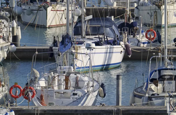 Италия Сицилия Средиземное Море Марина Рагуза Провинция Рагуза Февраля 2020 — стоковое фото