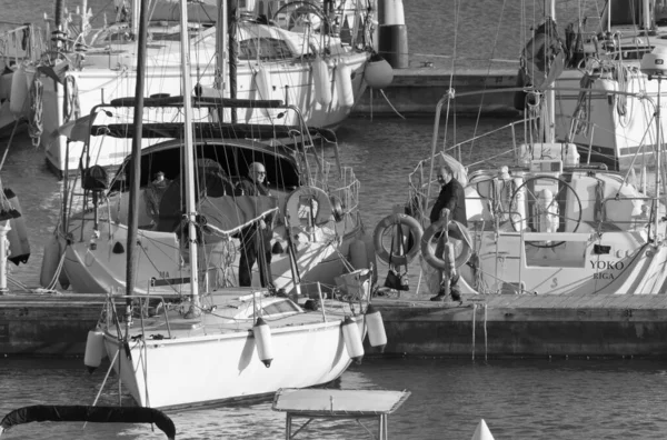 Italy Sicily Mediterranean Sea Marina Ragusa Ragusa Province February 2020 — Stock Photo, Image