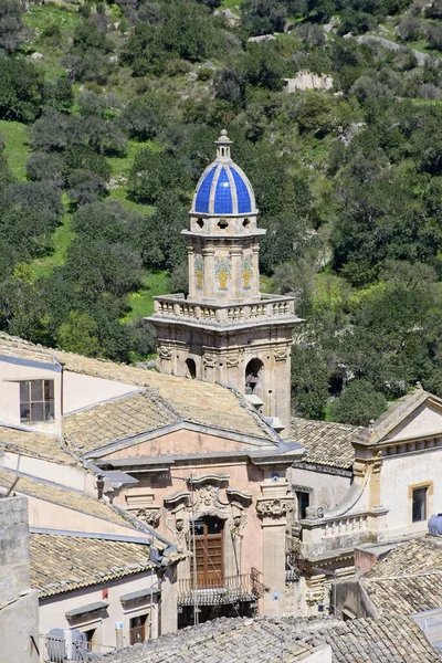 Italy Sicily Ragusa Ibla View Baroque Town — Stock Photo, Image