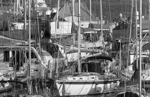 Itália Sicília Mar Mediterrâneo Marina Ragusa Província Ragusa Março 2020 — Fotografia de Stock