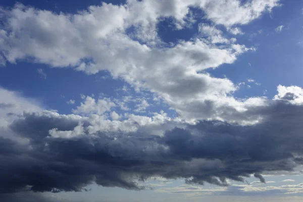 Italia Sicilia Mar Mediterráneo Nubes Tormentosas Canal Sicilia Invierno —  Fotos de Stock