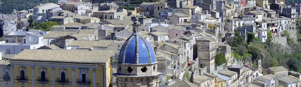 Italia Sicilia Ragusa Ibla Vista Panorámica Ciudad Barroca —  Fotos de Stock