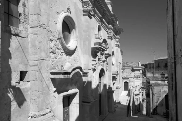 Italië Sicilië Ragusa Ibla Uitzicht Santa Maria Dell Itria Kerk — Stockfoto