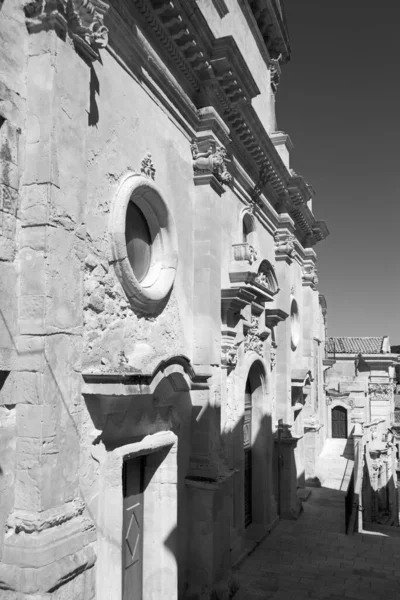 Italië Sicilië Ragusa Ibla Uitzicht Santa Maria Dell Itria Kerk — Stockfoto