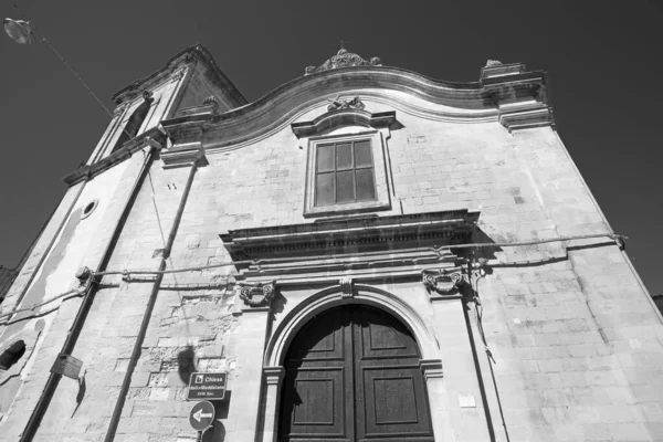 Italien Sizilien Ragusa Ibla Blick Auf Die Barocke Fassade Der — Stockfoto