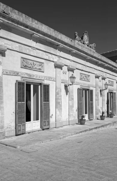 Italy Sicily Ragusa Ibla Baroque Building Facade — Stock Photo, Image