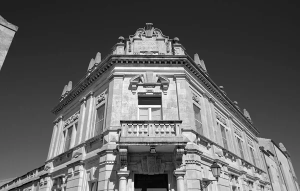 Italië Sicilië Ragusa Ibla Barokke Gevel — Stockfoto