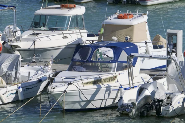 Italie Sicile Méditerranée Marina Ragusa Province Raguse Mars 2020 Bateaux — Photo