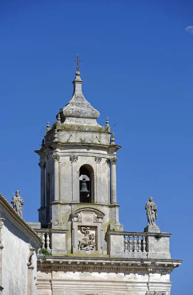 Italy Sicily Ragusa Ibla View Baroque Vincent Ferreri Church Bell — стоковое фото