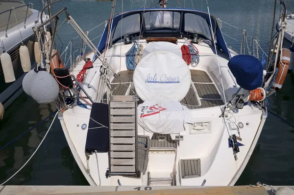 Italie Sicile Méditerranée Marina Ragusa Province Raguse Mars 2020 Yachts — Photo