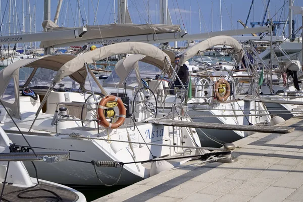 Italy Sicily Mediterranean Sea Marina Ragusa Ragusa Province March 2020 — Stock Photo, Image