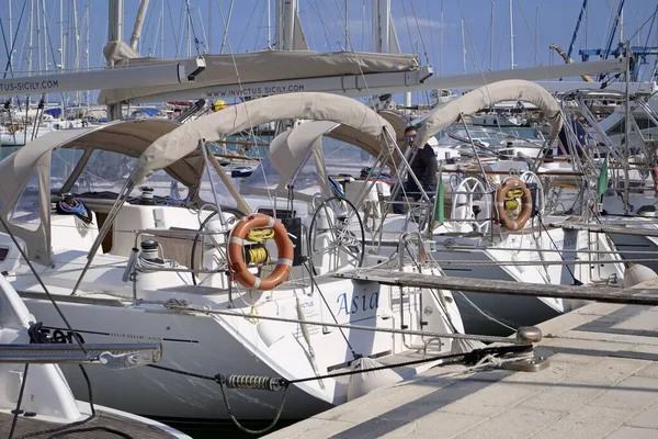 Italy Sicily Mediterranean Sea Marina Ragusa Ragusa Province March 2020 — Stockfoto