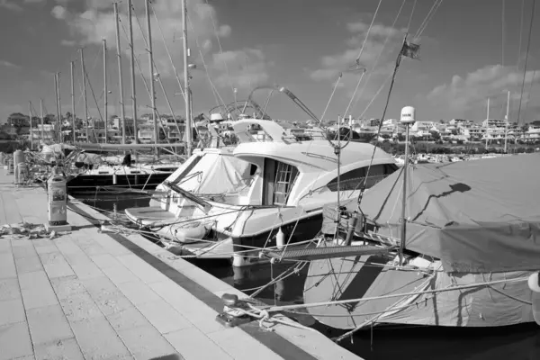 Italy Sicily Mediterranean Sea Marina Ragusa Ragusa Province March 2020 — Stockfoto