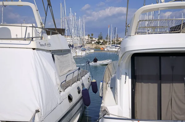 Italy Sicily Mediterranean Sea Marina Ragusa Ragusa Province March 2020 — Zdjęcie stockowe