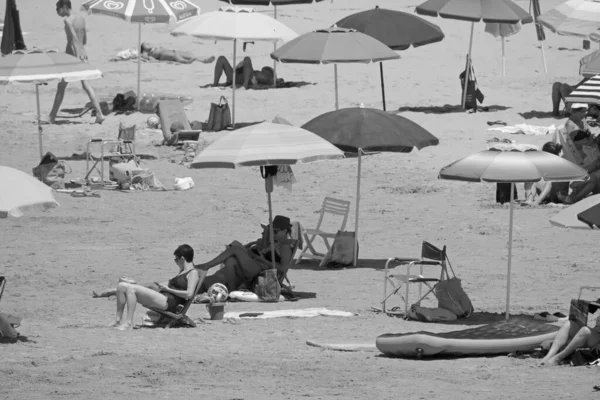 Itália Sicília Mar Mediterrâneo Costa Arenosa Meridional Cava Alica Província — Fotografia de Stock