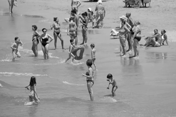 Talya Sicilya Akdeniz Güney Kumlu Kıyı Şeridi Cava Alica Ragusa — Stok fotoğraf