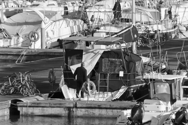 Italy Sicily Mediterranean Sea Marina Ragusa Ragusa Province March 2020 — Stock Photo, Image