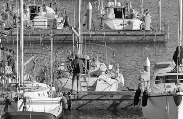 Italy Sicily Mediterranean Sea Marina Ragusa Ragusa Province March 2020 — Stock Photo, Image