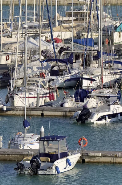 Itália Sicília Mar Mediterrâneo Marina Ragusa Província Ragusa Março 2020 — Fotografia de Stock