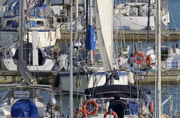 Itália Sicília Mar Mediterrâneo Marina Ragusa Província Ragusa Abril 2020 — Fotografia de Stock