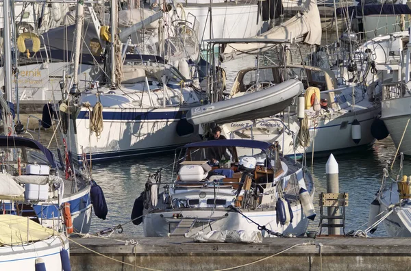Италия Сицилия Средиземное Море Marina Ragusa Ragusa Province Апреля 2020 — стоковое фото