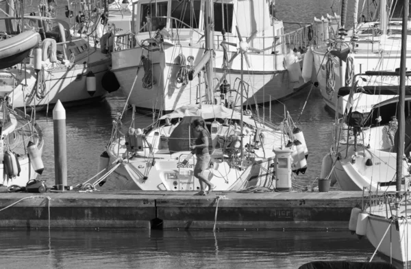 Italy Sicily Mediterranean Sea Marina Ragusa Ragusa Province April 2020 — Stock Photo, Image