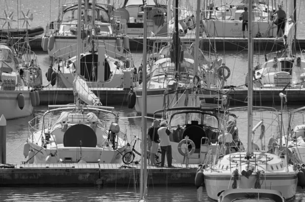 Italia Sicilia Mar Mediterráneo Marina Ragusa Provincia Ragusa Abril 2020 — Foto de Stock