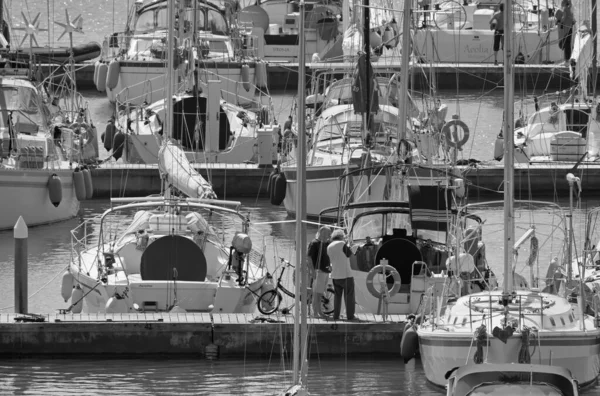 Ιταλία Σικελία Μεσόγειος Θάλασσα Marina Ragusa Επαρχία Ragusa Απριλίου 2020 — Φωτογραφία Αρχείου