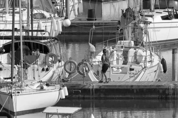 Italy Sicily Mediterranean Sea Marina Ragusa Ragusa Province April 2020 — Stock Photo, Image