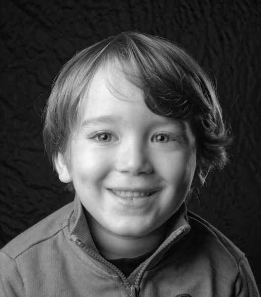 Years Old Male Child Studio Portrait — Stock Photo, Image