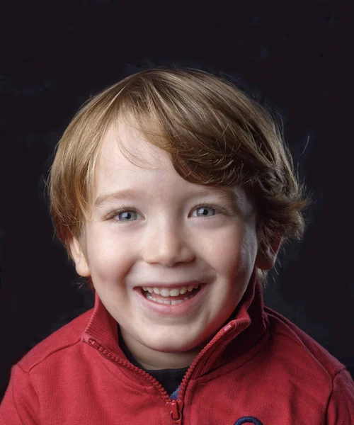 Retrato Masculino Niño Años —  Fotos de Stock