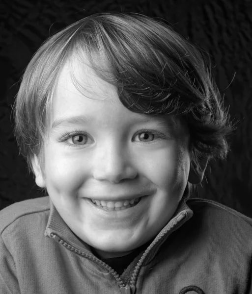 Lat Mężczyzna Dziecko Studio Portret — Zdjęcie stockowe