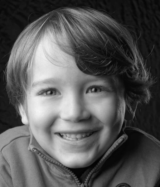 Years Old Male Child Studio Portrait — Stock Photo, Image