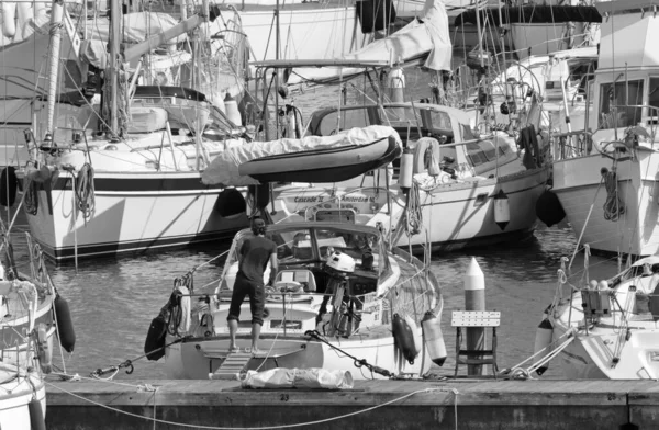 Italy Sicily Mediterranean Sea Marina Ragusa Ragusa Province April 2020 — Stock Photo, Image