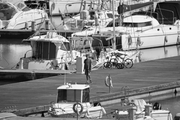 Itália Sicília Mar Mediterrâneo Marina Ragusa Província Ragusa Maio 2020 — Fotografia de Stock