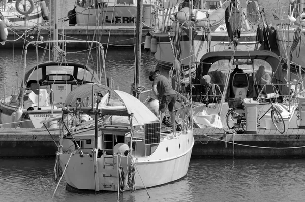 Italia Sicilia Mar Mediterraneo Marina Ragusa Provincia Ragusa Maggio 2020 — Foto Stock