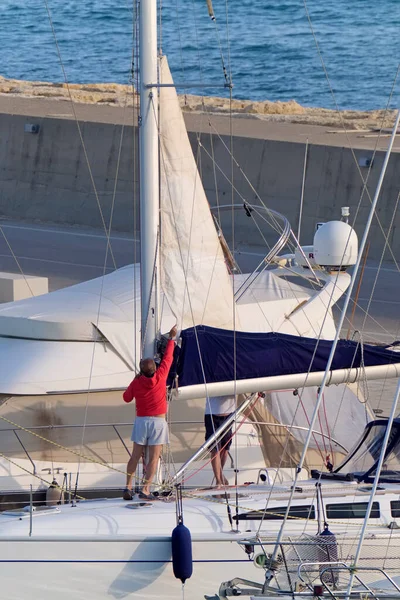 Italie Sicile Méditerranée Marina Ragusa Province Raguse Mai 2020 Les — Photo