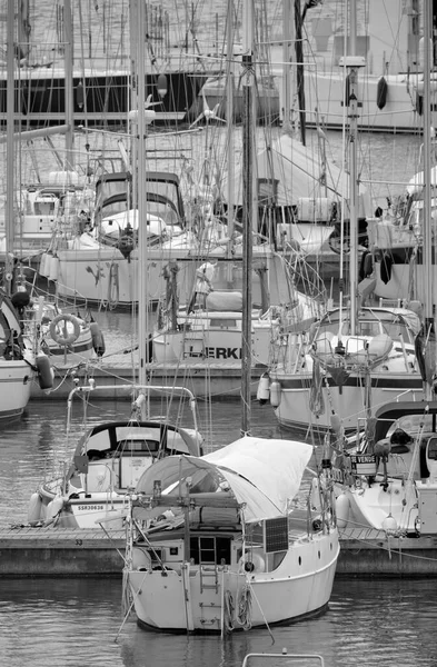 意大利 西西里 地中海 拉古萨海 拉古萨省 2020年5月18日 港口航船 Editorial — 图库照片