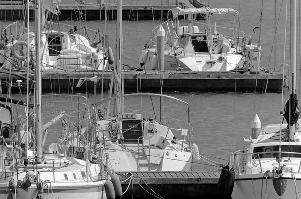 意大利 西西里 地中海 拉古萨海 拉古萨省 2020年5月20日 港口航船 Editorial — 图库照片