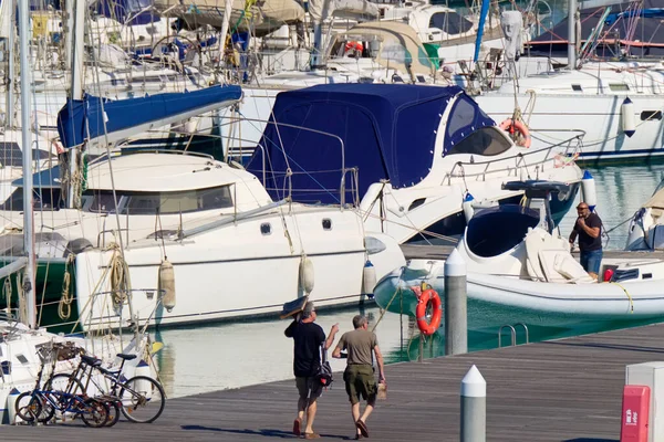 Itália Sicília Mar Mediterrâneo Marina Ragusa Província Ragusa Maio 2020 — Fotografia de Stock