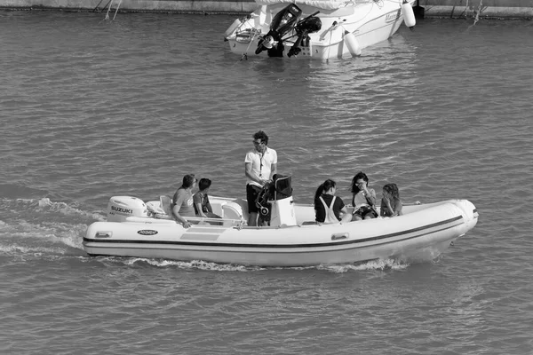 Italien Sizilien Mittelmeer Marina Ragusa Provinz Ragusa Mai 2020 Menschen — Stockfoto