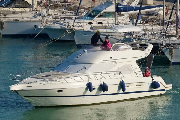 Italien Sizilien Mittelmeer Marina Ragusa Provinz Ragusa Mai 2020 Menschen — Stockfoto