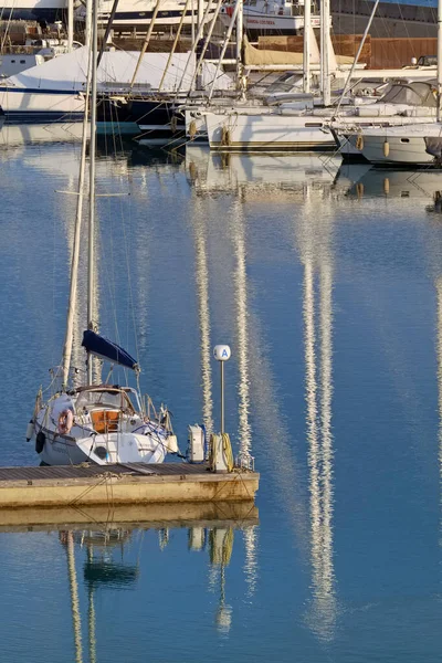 Itália Sicília Mar Mediterrâneo Marina Ragusa Província Ragusa Maio 2020 — Fotografia de Stock