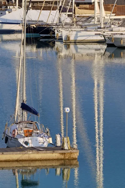 Itália Sicília Mar Mediterrâneo Marina Ragusa Província Ragusa Maio 2020 — Fotografia de Stock