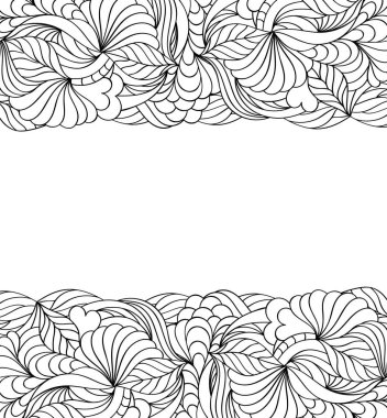 soyut elle çizilmiş desen