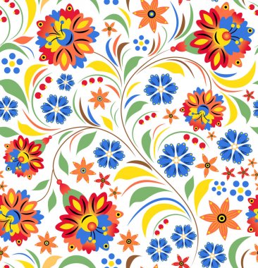 Rus çiçek süsleme