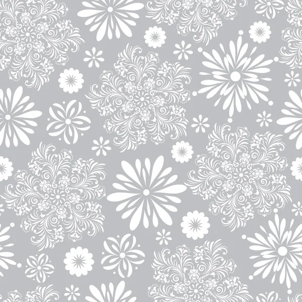 Motif floral sans couture — Image vectorielle