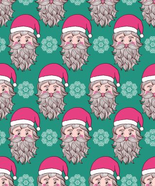 Santa başkanı desen el ile çizilmiş.