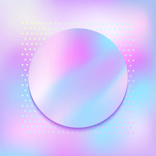 Fond holographique abstrait — Image vectorielle